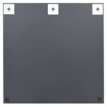 vidaXL Oglindă de perete cu lumini LED, sticlă, pătrată