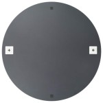 vidaXL Oglindă de perete cu lumini LED, sticlă, rotundă