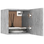 vidaXL Set de dulapuri TV, 6 piese, gri beton, lemn prelucrat vidaXL Set de dulapuri TV, 6 piese, gri beton, lemn prelucrat