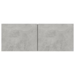 vidaXL Set de dulapuri TV, 3 piese, gri beton, lemn prelucrat vidaXL Set de dulapuri TV, 3 piese, gri beton, lemn prelucrat