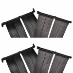 vidaXL Panou încălzitor solar pentru piscină, 4 buc., 80x620 cm vidaXL Panou încălzitor solar pentru piscină, 4 buc., 80x620 cm