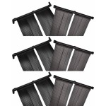 vidaXL Panou încălzitor solar pentru piscină, 6 buc., 80x620 cm vidaXL Panou încălzitor solar pentru piscină, 6 buc., 80x620 cm