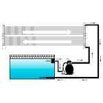 vidaXL Panou încălzitor solar pentru piscină, 2 buc., 80x310 cm vidaXL Panou încălzitor solar pentru piscină, 2 buc., 80x310 cm