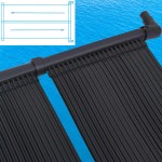 vidaXL Panou încălzitor solar pentru piscină, 4 buc., 80x310 cm vidaXL Panou încălzitor solar pentru piscină, 4 buc., 80x310 cm