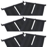 vidaXL Panou încălzitor solar pentru piscină, 6 buc., 80x310 cm vidaXL Panou încălzitor solar pentru piscină, 6 buc., 80x310 cm