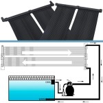 vidaXL Panou încălzitor solar pentru piscină, 6 buc., 80x310 cm vidaXL Panou încălzitor solar pentru piscină, 6 buc., 80x310 cm