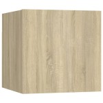 vidaXL Noptiere, stejar Sonoma, 30,5x30x30cm, lemn prelucrat vidaXL Noptiere, stejar Sonoma, 30,5x30x30cm, lemn prelucrat