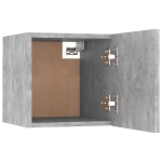 vidaXL Noptieră, gri, 30,5x30x30 cm, lemn prelucrat