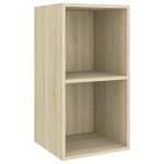 vidaXL Set de dulapuri TV, 4 piese, stejar sonoma, lemn prelucrat vidaXL Set de dulapuri TV, 4 piese, stejar sonoma, lemn prelucrat