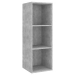 vidaXL Set de dulapuri TV, 4 piese, gri beton, lemn prelucrat vidaXL Set de dulapuri TV, 4 piese, gri beton, lemn prelucrat