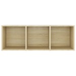 vidaXL Dulapuri TV, 2 buc stejar sonoma, 107x35x37 cm, lemn prelucrat