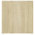 vidaXL Dulapuri TV, 2 buc stejar sonoma, 107x35x37 cm, lemn prelucrat