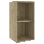 vidaXL Dulapuri TV 2 buc., stejar Sonoma,72x35x36,5 cm, lemn prelucrat