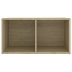 vidaXL Dulapuri TV 2 buc., stejar Sonoma,72x35x36,5 cm, lemn prelucrat