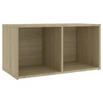 vidaXL Set de dulapuri TV, 3 piese, stejar Sonoma, lemn prelucrat vidaXL Set de dulapuri TV, 3 piese, stejar Sonoma, lemn prelucrat