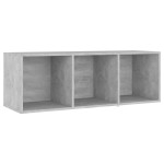 vidaXL Set de dulapuri TV, 3 piese, gri beton, lemn prelucrat vidaXL Set de dulapuri TV, 3 piese, gri beton, lemn prelucrat