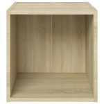 vidaXL Set de dulapuri TV, 6 piese, stejar sonoma, lemn prelucrat vidaXL Set de dulapuri TV, 6 piese, stejar sonoma, lemn prelucrat