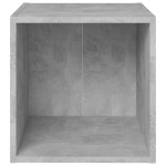 vidaXL Set de dulapuri TV, 8 piese, gri beton, lemn prelucrat vidaXL Set de dulapuri TV, 8 piese, gri beton, lemn prelucrat