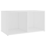 vidaXL Set de dulapuri TV, 3 piese, alb, lemn prelucrat vidaXL Set de dulapuri TV, 3 piese, alb, lemn prelucrat