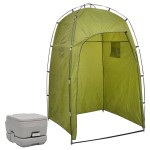 vidaXL Toaletă portabilă de camping cu cort, 10+10 L vidaXL Toaletă portabilă de camping cu cort, 10+10 L