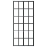 vidaXL Ușă glisantă cu set feronerie, 90x205 cm, sticlă ESG/aluminiu vidaXL Ușă glisantă cu set feronerie, 90x205 cm, sticlă ESG/aluminiu