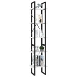 vidaXL Bibliotecă cu 5 rafturi, alb, 40x30x175 cm, lemn prelucrat vidaXL Bibliotecă cu 5 rafturi, alb, 40x30x175 cm, lemn prelucrat