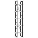 vidaXL Bibliotecă cu 5 rafturi, alb, 40x30x175 cm, lemn masiv de pin vidaXL Bibliotecă cu 5 rafturi, alb, 40x30x175 cm, lemn masiv de pin