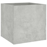 vidaXL Set de mobilier pentru hol, gri beton, lemn prelucrat