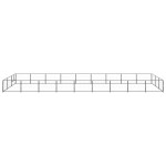 vidaXL Padoc pentru câini, negru, 27 m², oțel vidaXL Padoc pentru câini, negru, 27 m², oțel