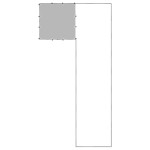 vidaXL Padoc pentru câini, negru, 6,05 m², oțel