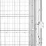 vidaXL Padoc câini de exterior cu acoperiș, 4,84 m², oțel galvanizat vidaXL Padoc câini de exterior cu acoperiș, 4,84 m², oțel galvanizat