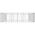 vidaXL Padoc pentru câini de exterior, 50,82 m², oțel vidaXL Padoc pentru câini de exterior, 50,82 m², oțel