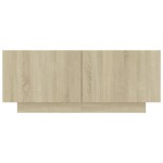 vidaXL Noptieră, stejar sonoma, 100x35x40 cm, lemn prelucrat vidaXL Noptieră, stejar sonoma, 100x35x40 cm, lemn prelucrat