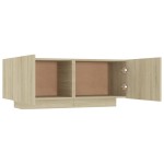 vidaXL Noptieră, stejar sonoma, 100x35x40 cm, lemn prelucrat vidaXL Noptieră, stejar sonoma, 100x35x40 cm, lemn prelucrat