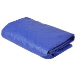 vidaXL Prelate piscină, 2 buc, PE rotundă, 460 cm, 90 g/m²