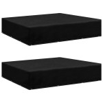 vidaXL Huse mobilier grădină, 2 buc, 12 ocheți, 250x250x70 cm vidaXL Huse mobilier grădină, 2 buc, 12 ocheți, 250x250x70 cm