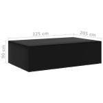 vidaXL Huse mobilier grădină, 2 buc, 12 ocheți, 325x205x90 cm vidaXL Huse mobilier grădină, 2 buc, 12 ocheți, 325x205x90 cm