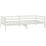 vidaXL Pat de zi cu saltea, 90x200 cm, lemn masiv de pin