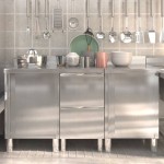 vidaXL Dulapuri de bucătărie comerciale, 3 buc., oțel inoxidabil vidaXL Dulapuri de bucătărie comerciale, 3 buc., oțel inoxidabil