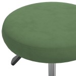 vidaXL Scaun de bucătărie, verde închis, catifea vidaXL Scaun de bucătărie, verde închis, catifea