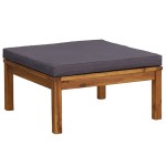 vidaXL Set mobilier grădină cu perne, 8 piese, lemn masiv acacia