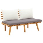vidaXL Set mobilier de grădină cu perne, 9 piese, lemn masiv de acacia vidaXL Set mobilier de grădină cu perne, 9 piese, lemn masiv de acacia