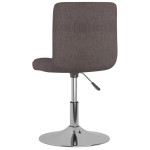 vidaXL Scaune de sufragerie pivotante, 6 buc., gri taupe, textil vidaXL Scaune de sufragerie pivotante, 6 buc., gri taupe, textil