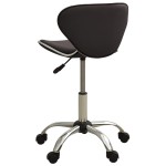 vidaXL Scaun de birou, maro, piele ecologică vidaXL Scaun de birou, maro, piele ecologică