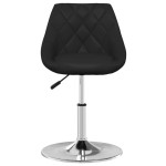 vidaXL Scaun de bar, negru, piele ecologică vidaXL Scaun de bar, negru, piele ecologică