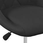 vidaXL Scaune de sufragerie pivotante 6 buc, negru, catifea vidaXL Scaune de sufragerie pivotante 6 buc, negru, catifea