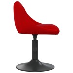 vidaXL Scaune de masă pivotante, 4 buc., roșu vin, catifea vidaXL Scaune de masă pivotante, 4 buc., roșu vin, catifea