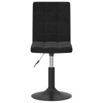 vidaXL Scaune de sufragerie pivotante 6 buc, negru, catifea vidaXL Scaune de sufragerie pivotante 6 buc, negru, catifea