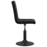 vidaXL Scaune de sufragerie pivotante 6 buc, negru, catifea vidaXL Scaune de sufragerie pivotante 6 buc, negru, catifea