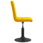 vidaXL Scaune de bucătărie, 6 buc., galben muștar, catifea vidaXL Scaune de bucătărie, 6 buc., galben muștar, catifea